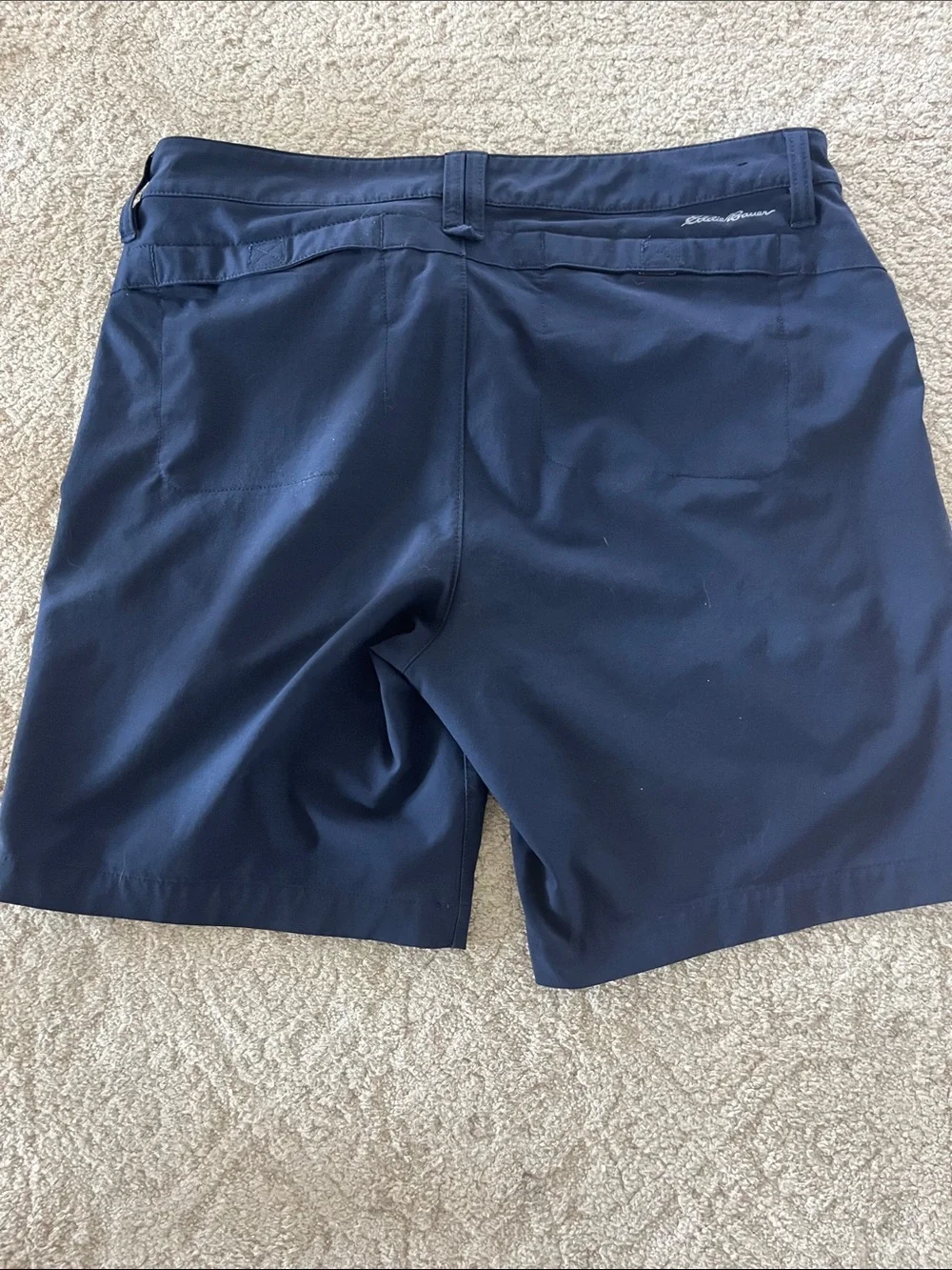Eddie Bauer Navy and Khaki Cargo Shorts Duo - Picture 11 of 12